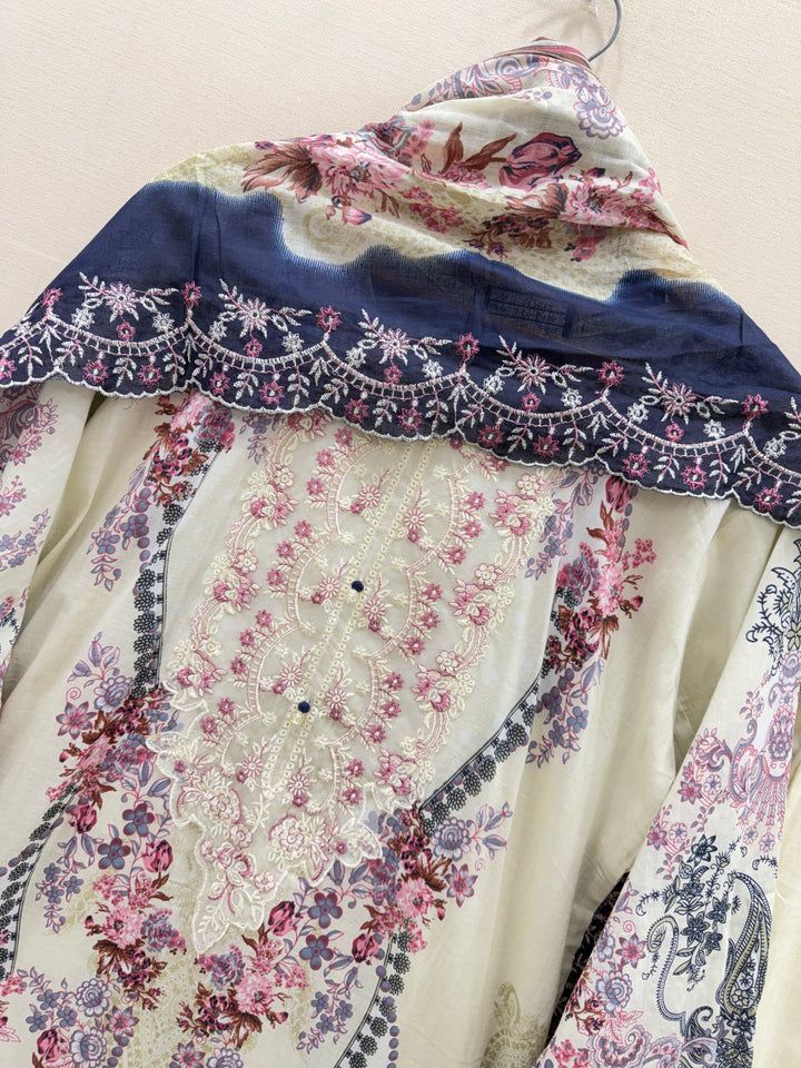 Cotton embroided suits for women