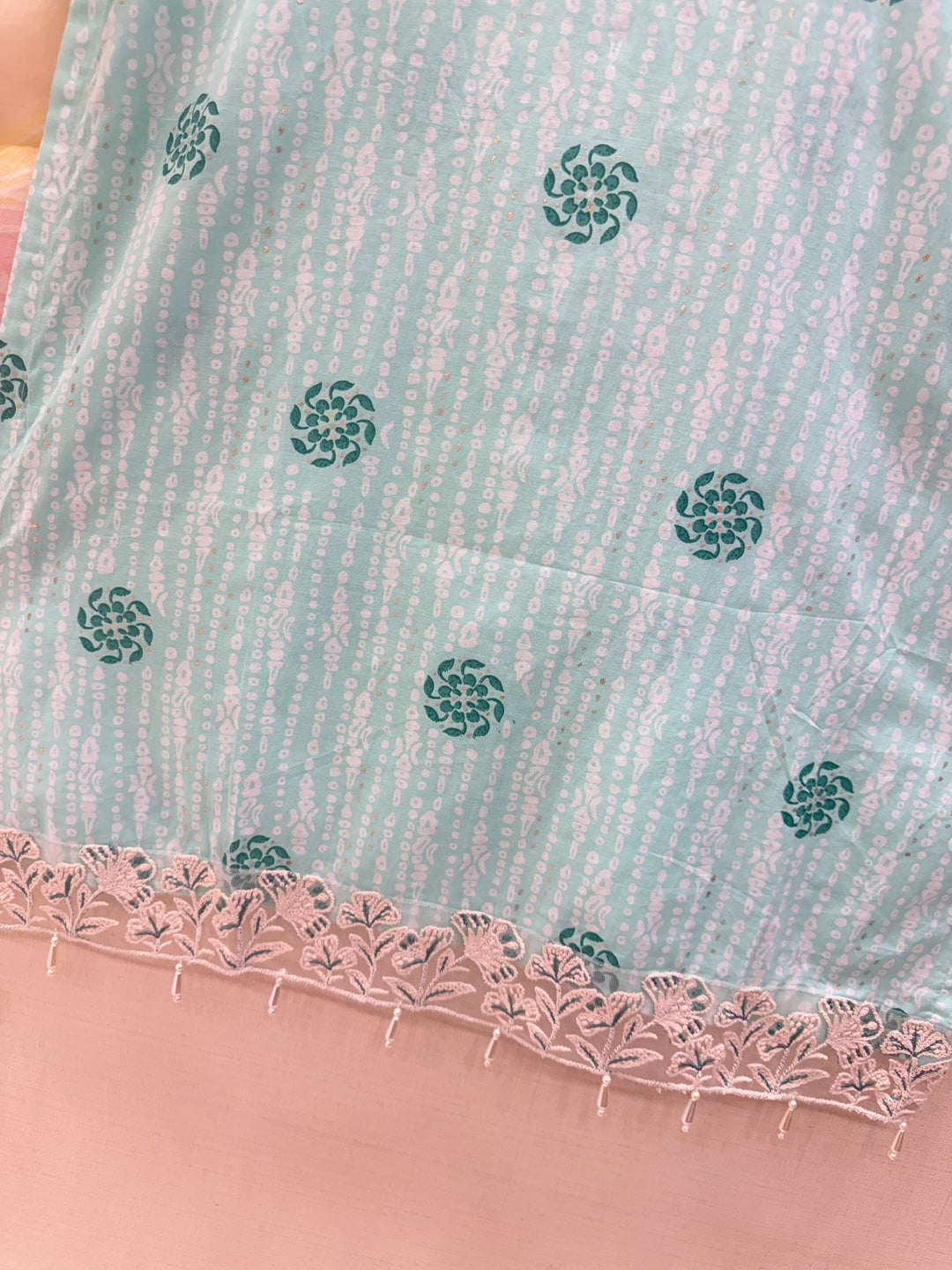 Pure cotton embroided suits