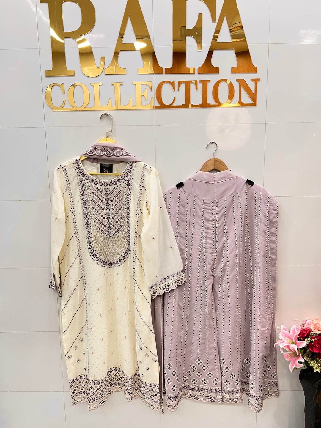 Pakistani party wear suits 17392