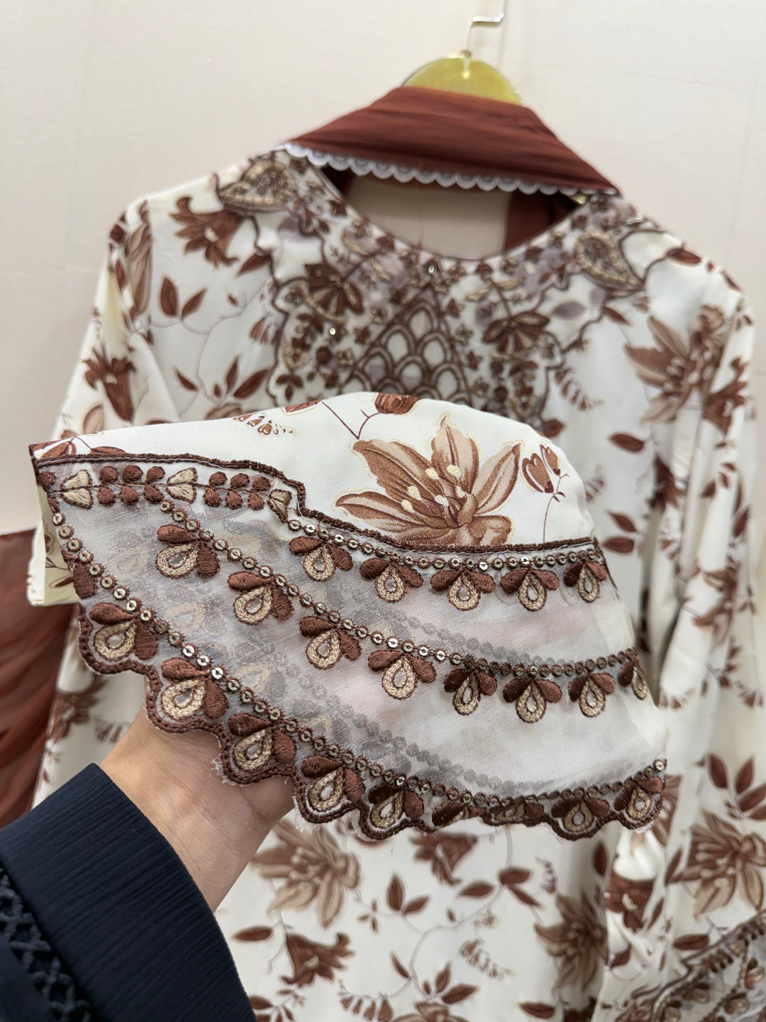 Pakistani cutwork suits