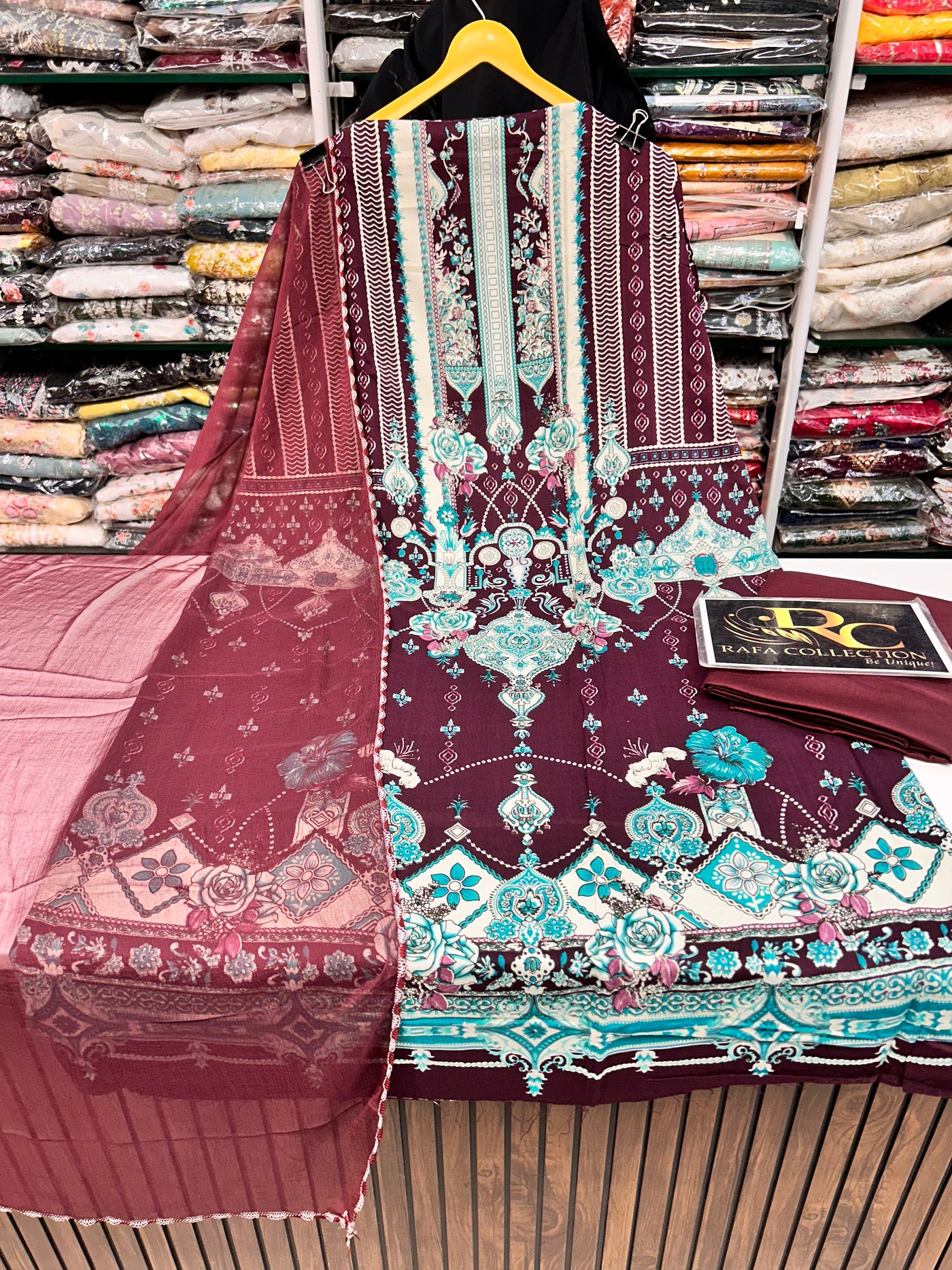 Rayon Unstitch Suit 1437