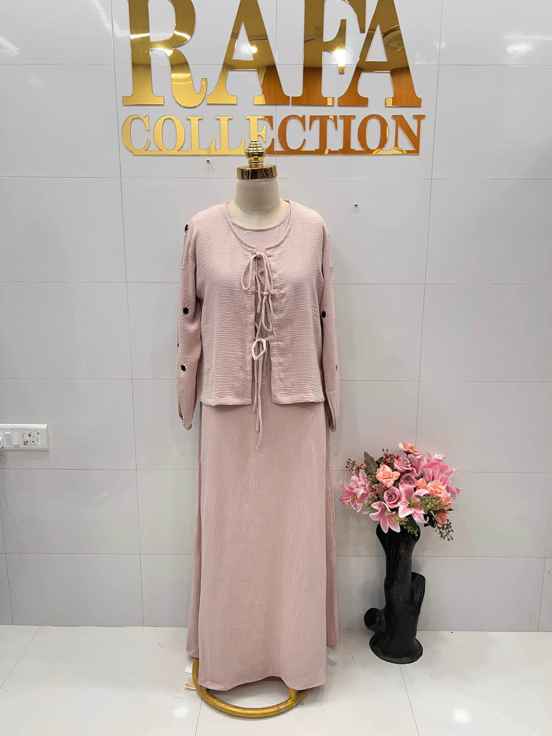 Korean 2 pc Long Dresses 2799