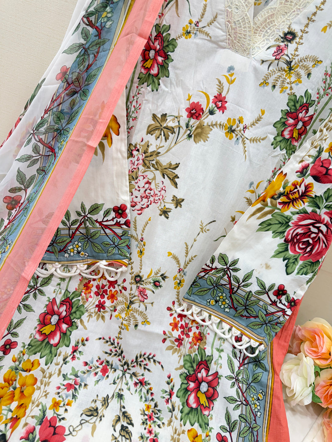 Pakistani patch work suit