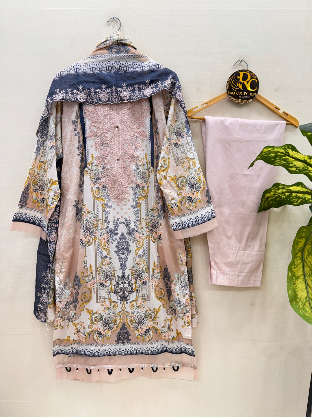 Cotton embroided suits for women