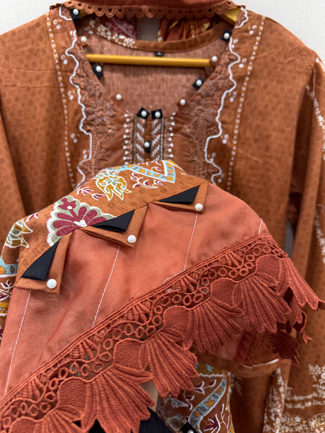 Pakistani patch work suit
