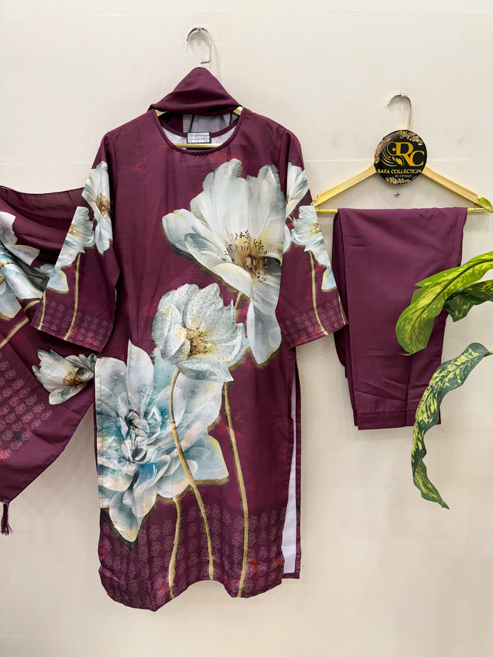 Cotton printed suits