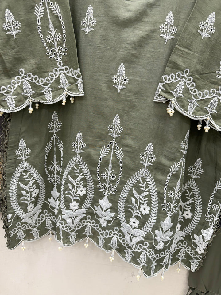 Premium chikankari Suits