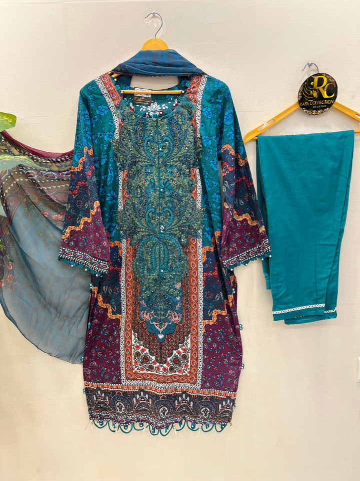 Cotton patch work suits