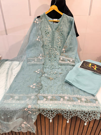 Pakistani cutwork suit 115417