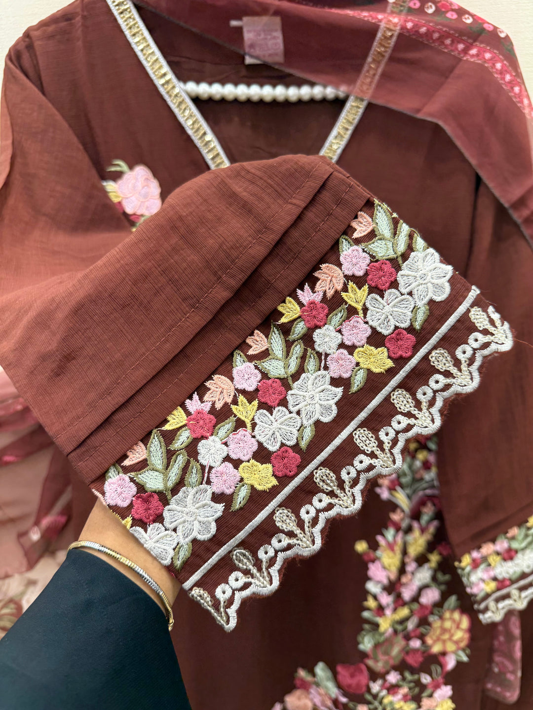 Pakistani formal embroidered suits