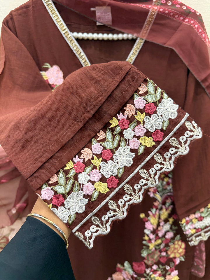 Pakistani formal embroidered suits