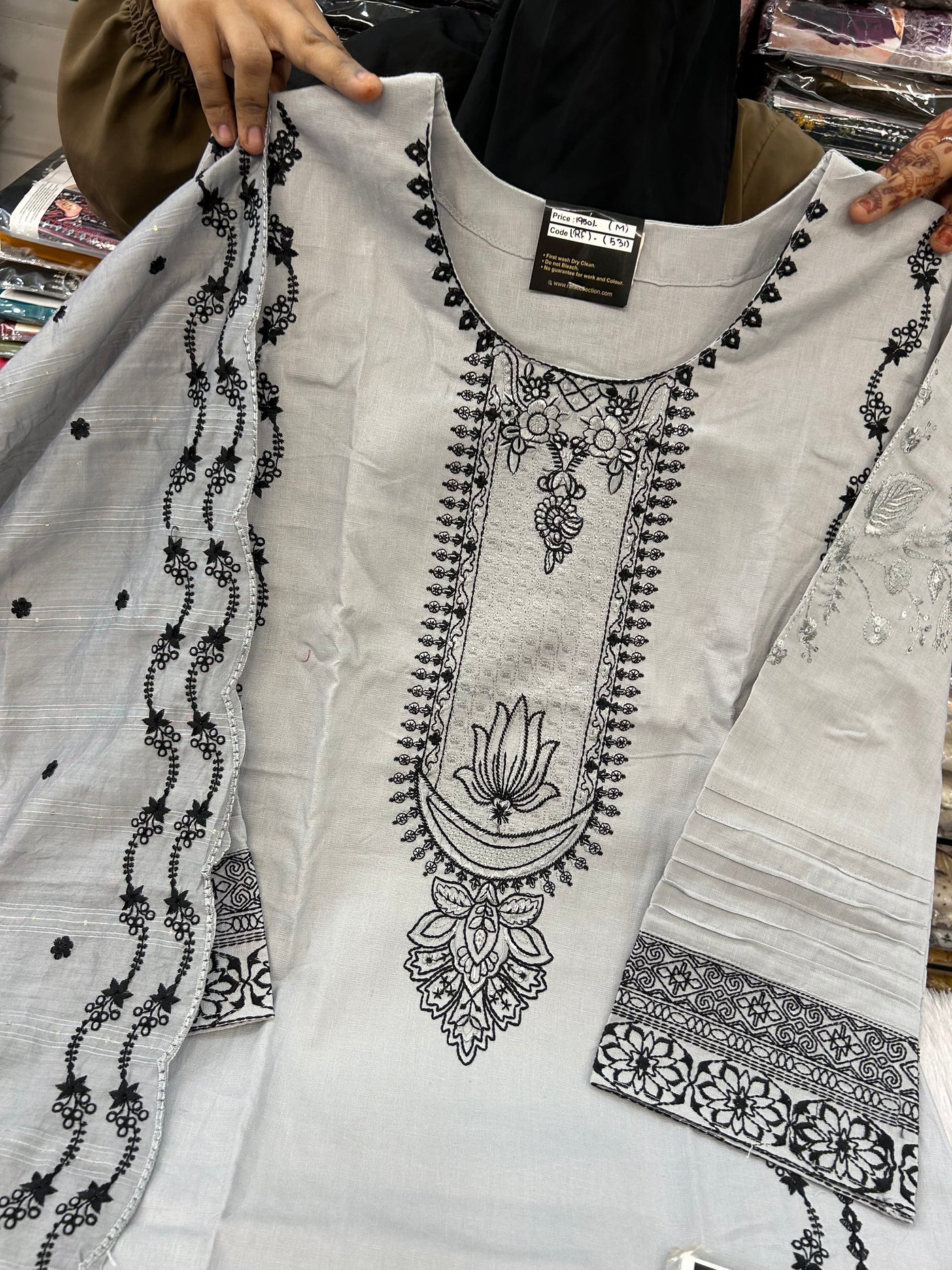 Semi cotton suit