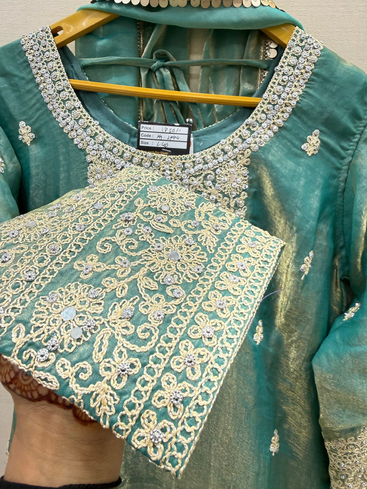 Shimmer Organza suits