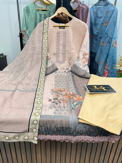 Pakistani print suit 460