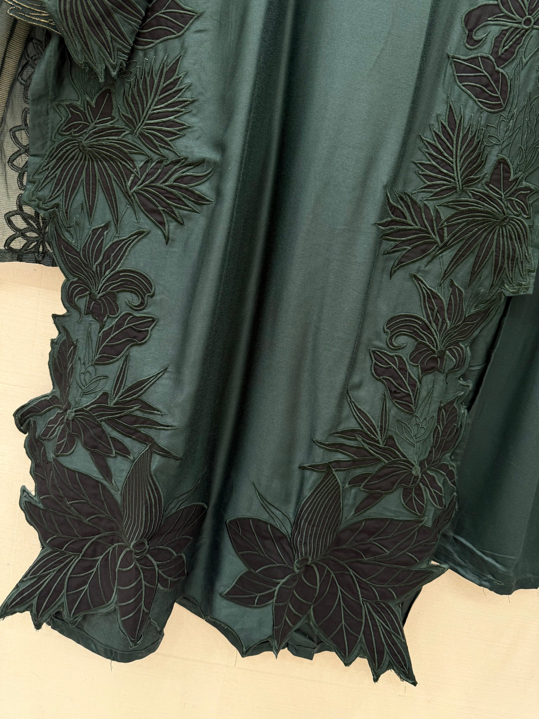 Cutwork embroidered pakistani suits
