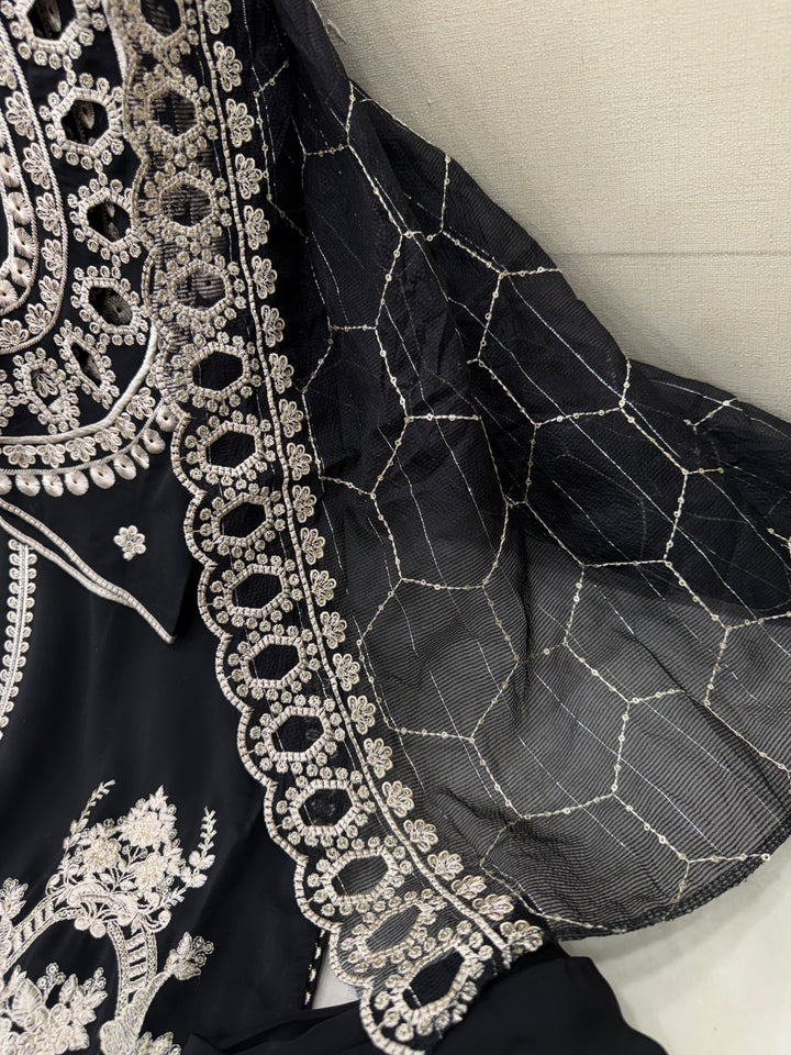 Premium cutwork long suit