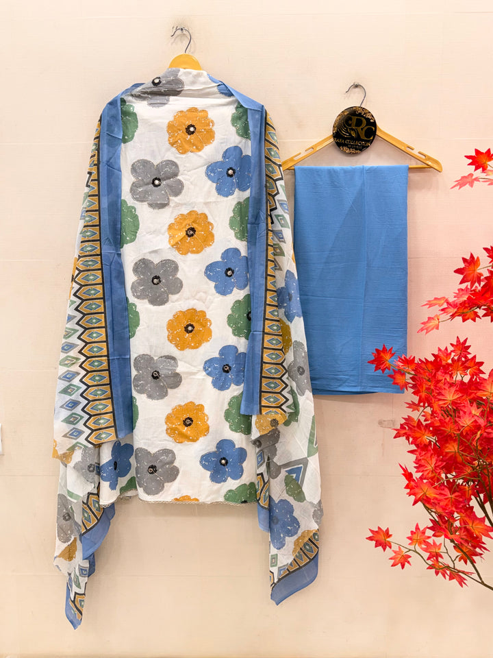 Cotton unstitched Suit’s