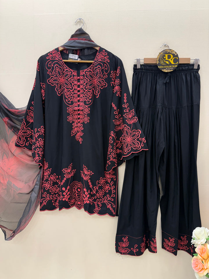 Embroidered Farshi suits