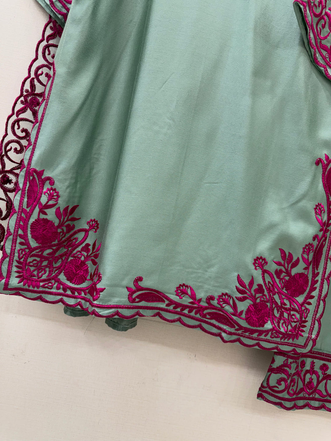 Pakistani Embroidered farshi suits