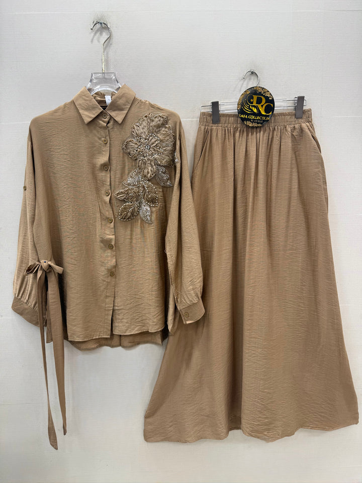 Imported korean skirt Co-ord Sets