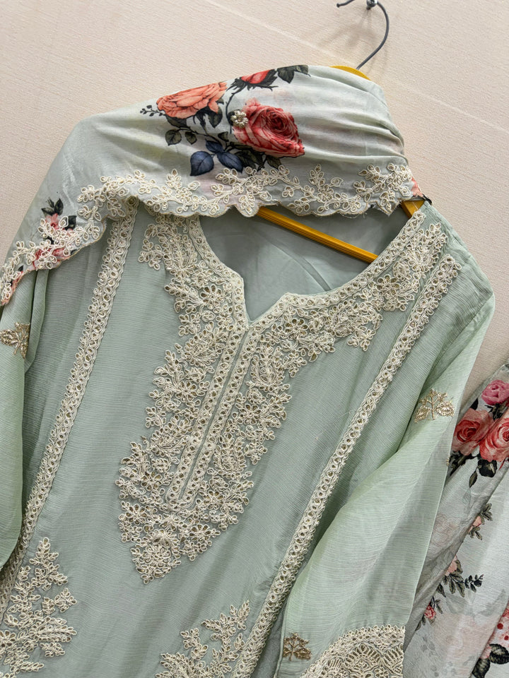 Party wear plazzo suits