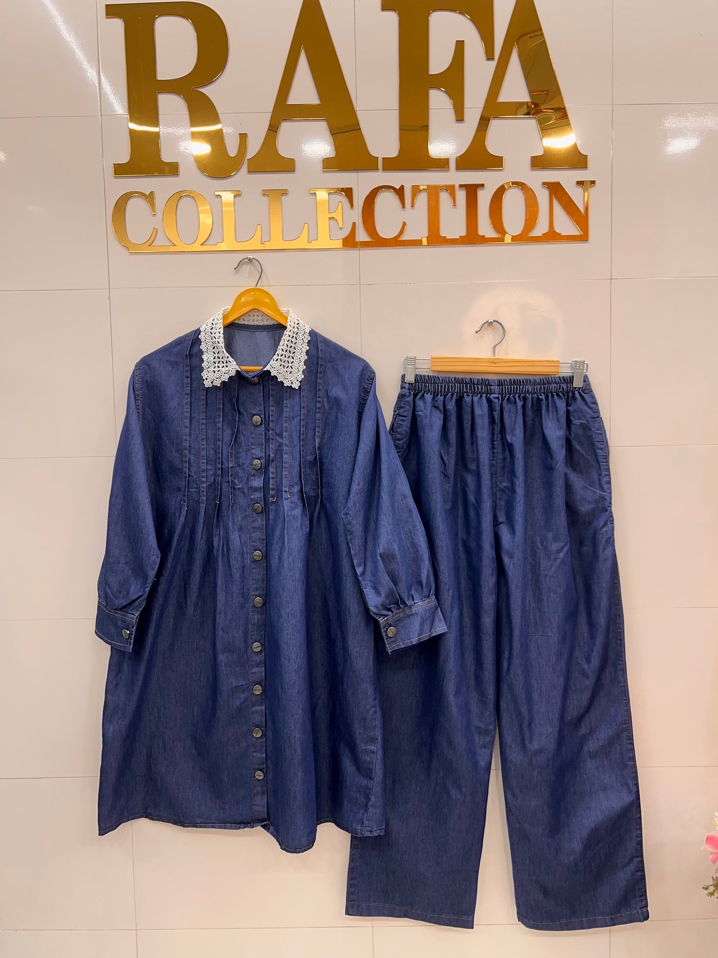 Denim co - ord set’s 2761