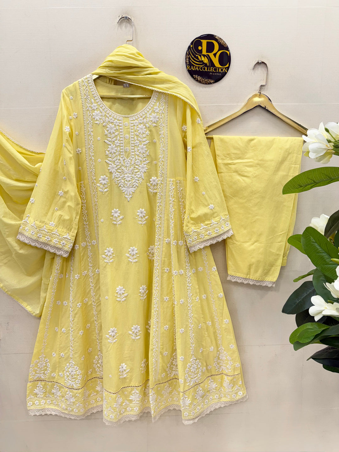 A-line Lucknawi suits