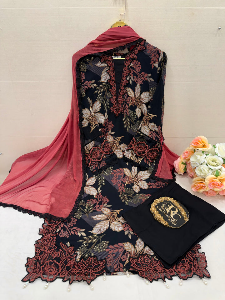 Pakistani cutwork suits