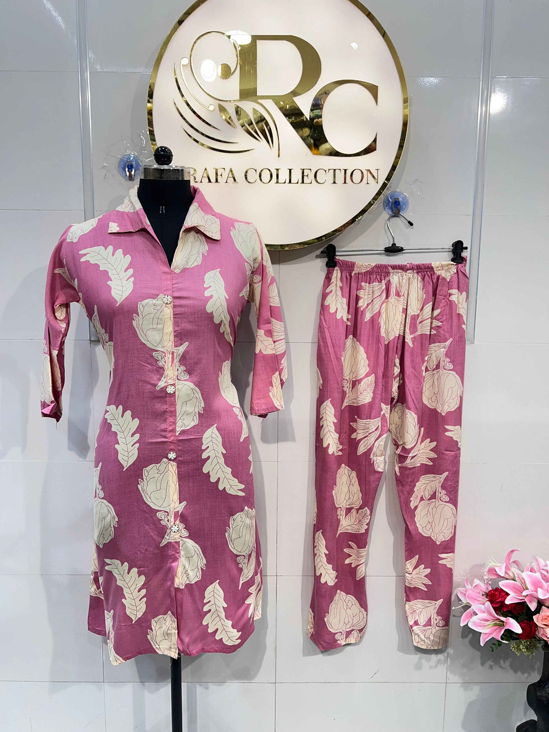 Rayon Co-Ord Set 1884