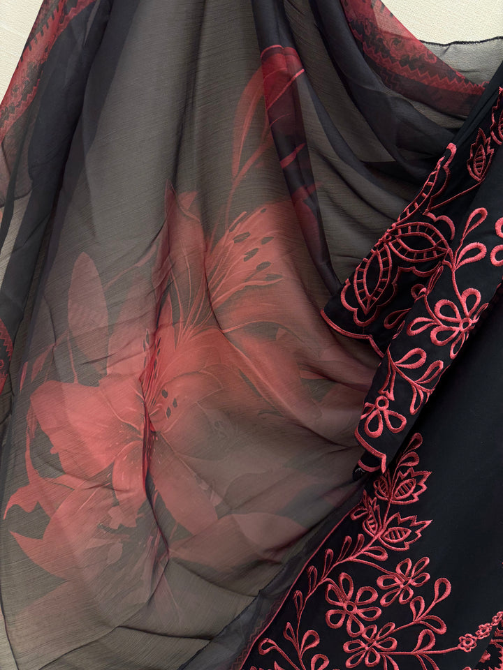 Embroidered Farshi suits