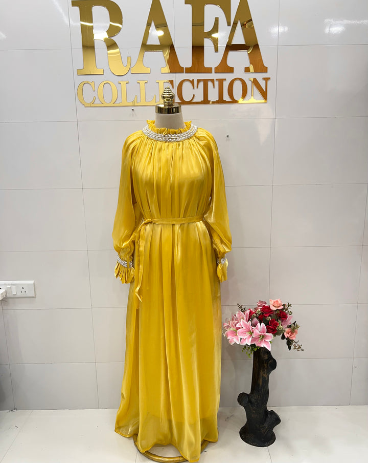 Shimmer organza gowns 124254