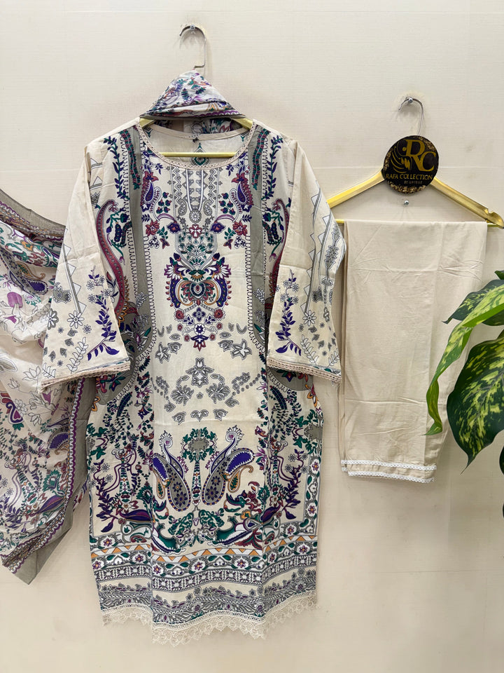 Cotton ready to wear suits