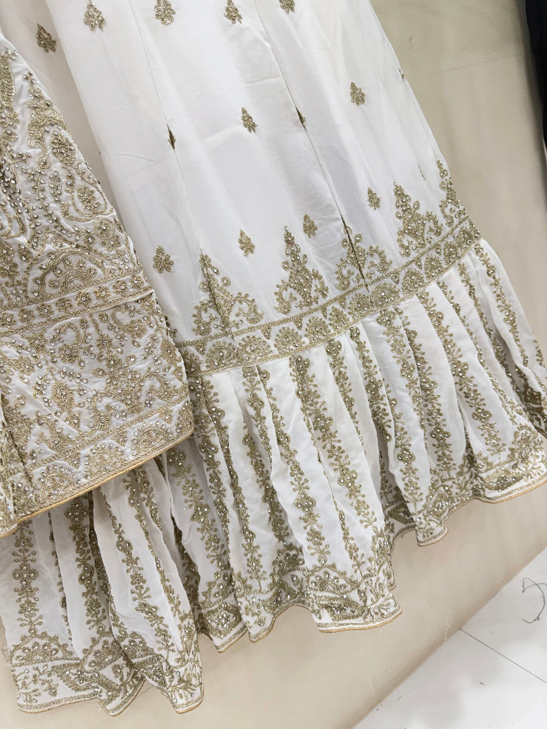 Pakistani Heavy farshi sharara suits