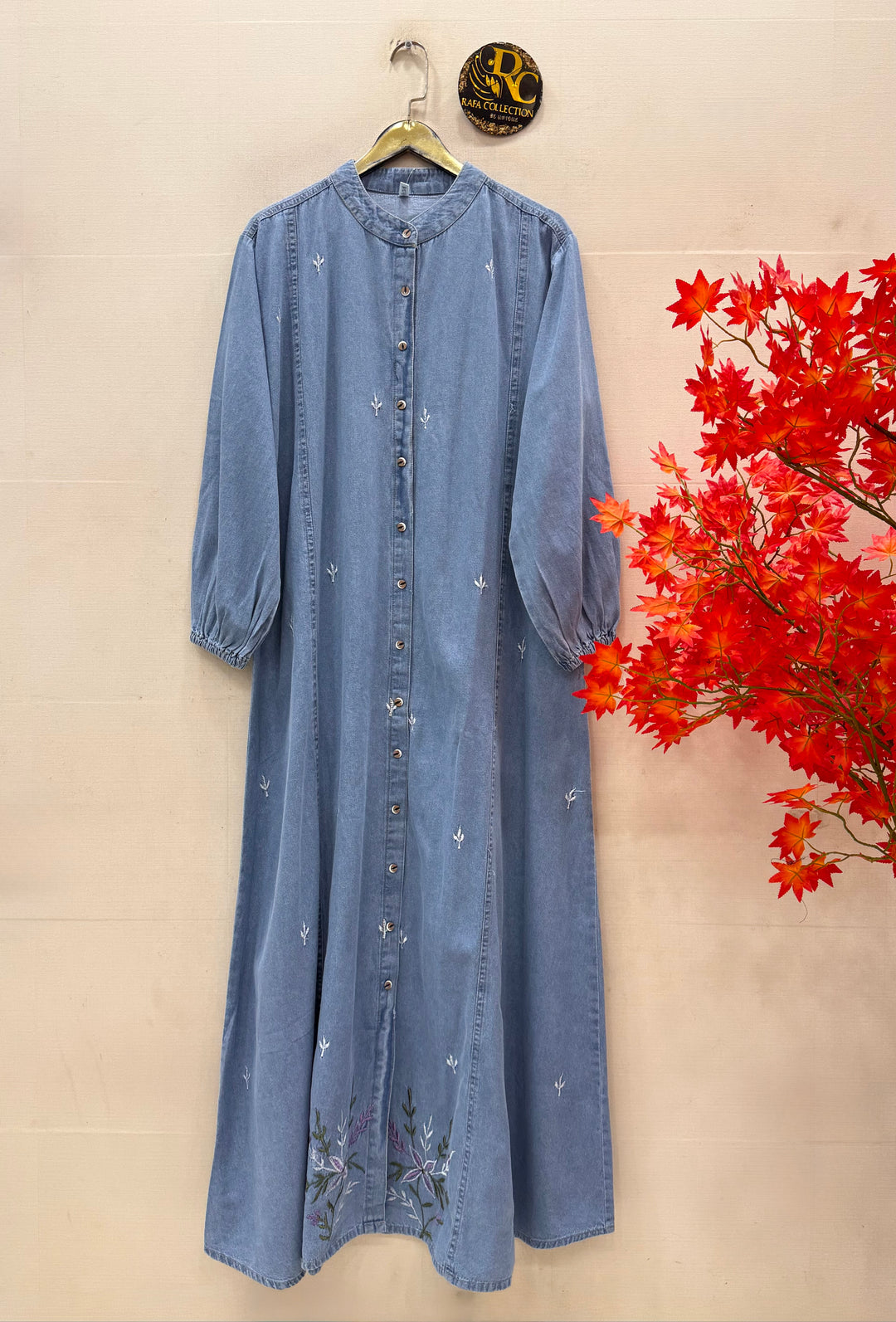 Denim Long Gown’s