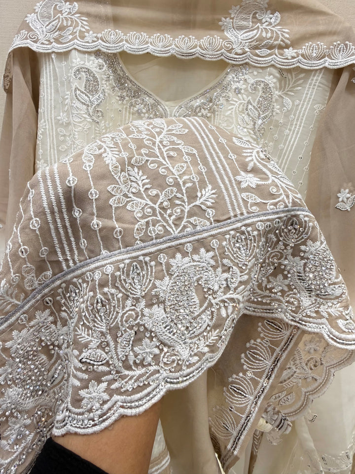 Stone work party wear suits