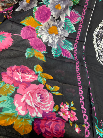 Cotton pakistani Unstitch Suit 1363