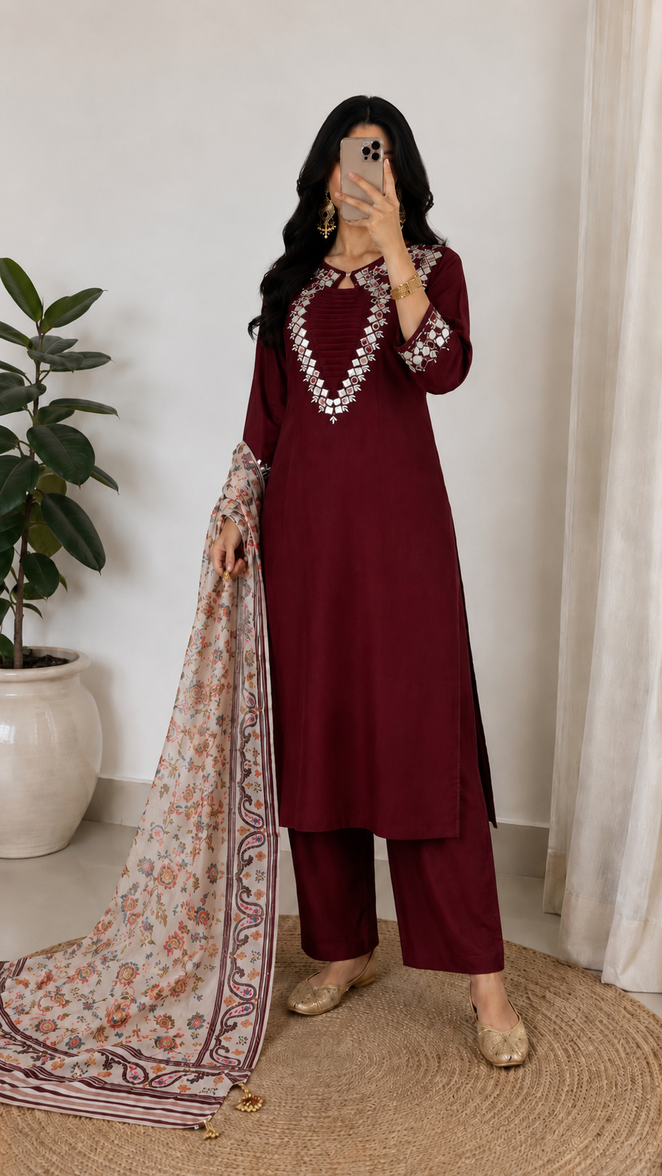 Shimmer viral mirror suits