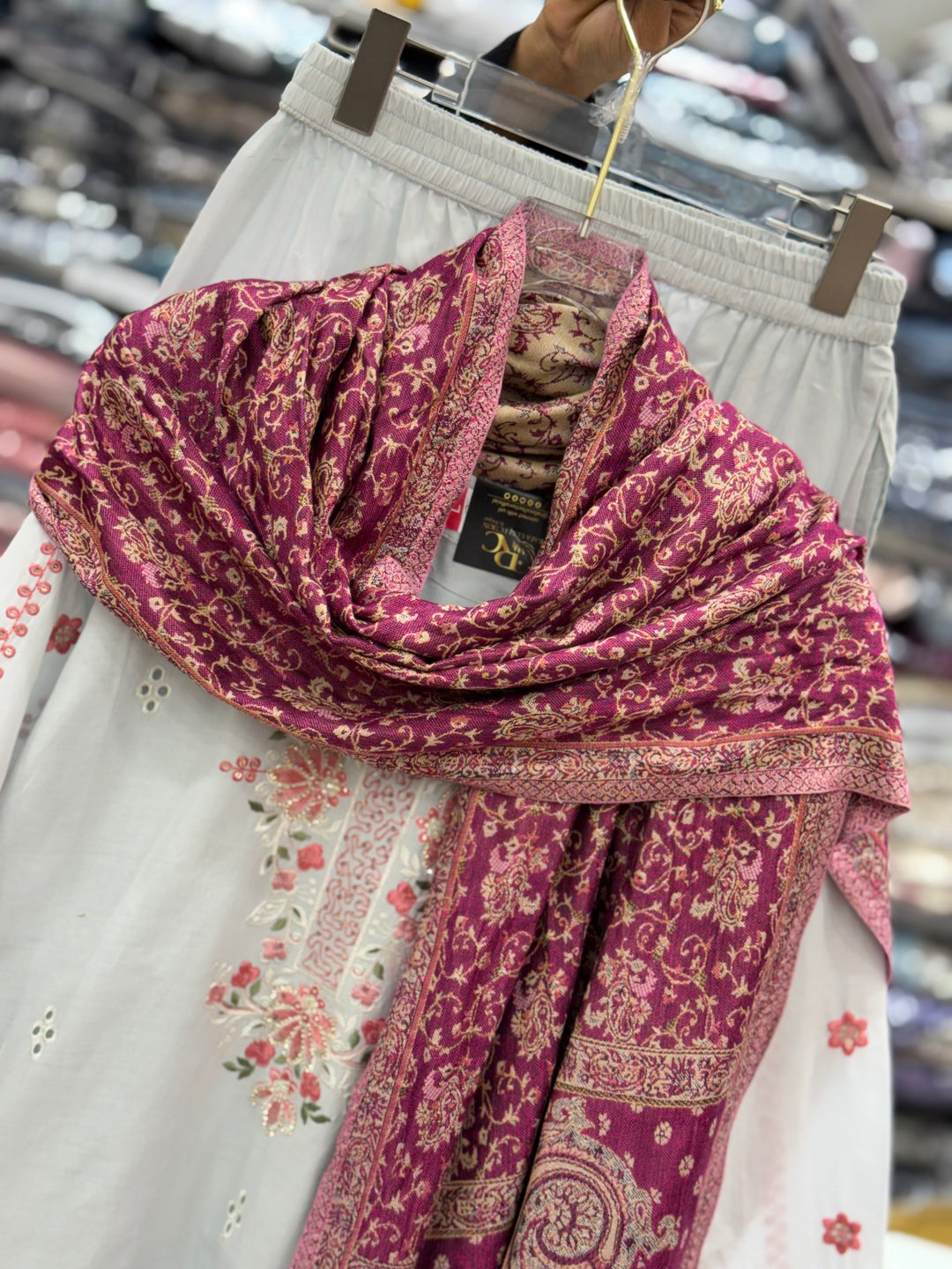 Chikankari pashmina sets