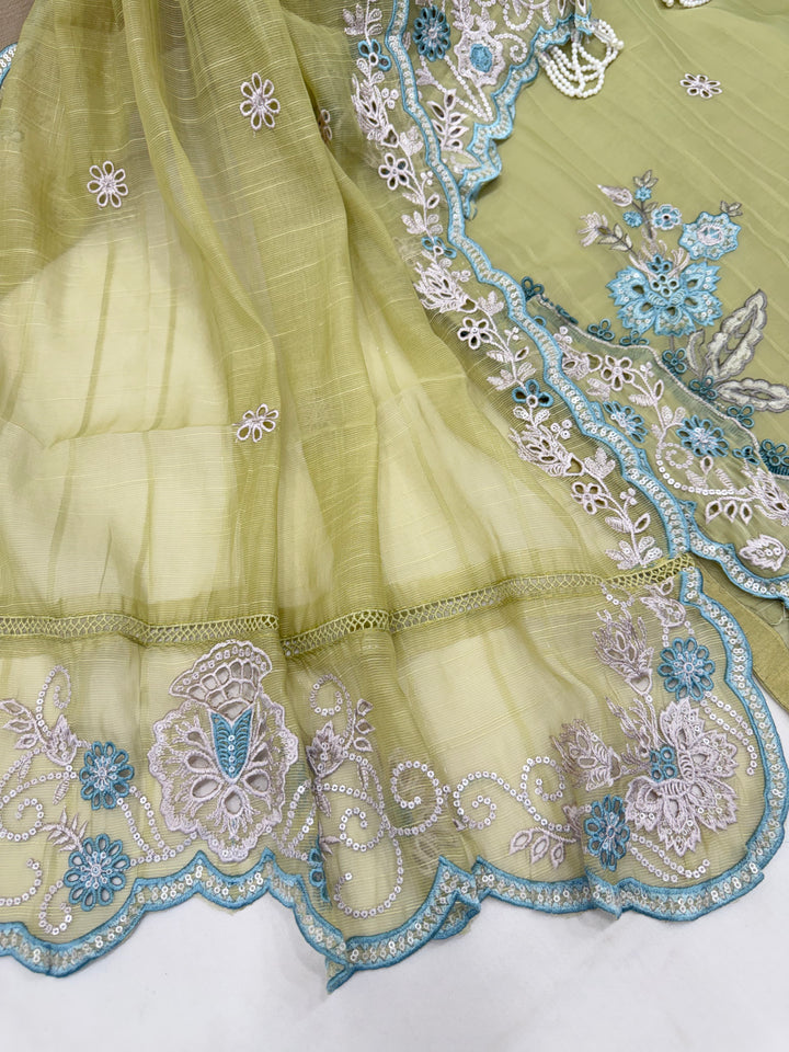 Premium cutwork suits