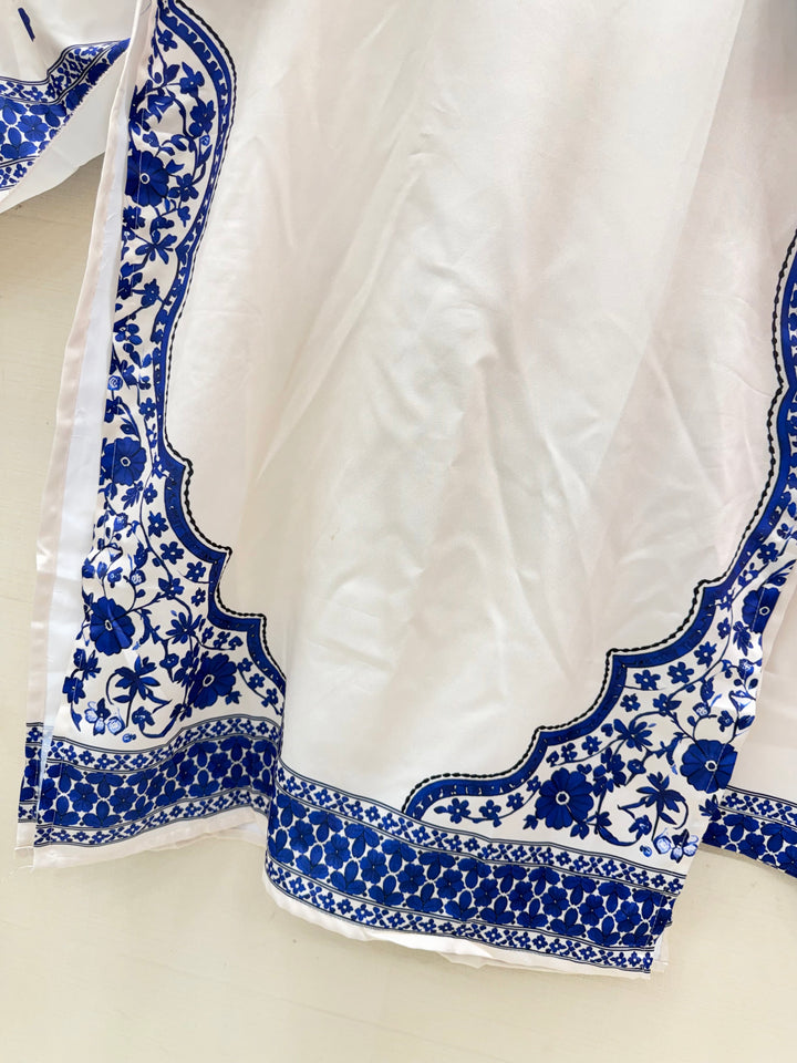 Satin Printed Suits