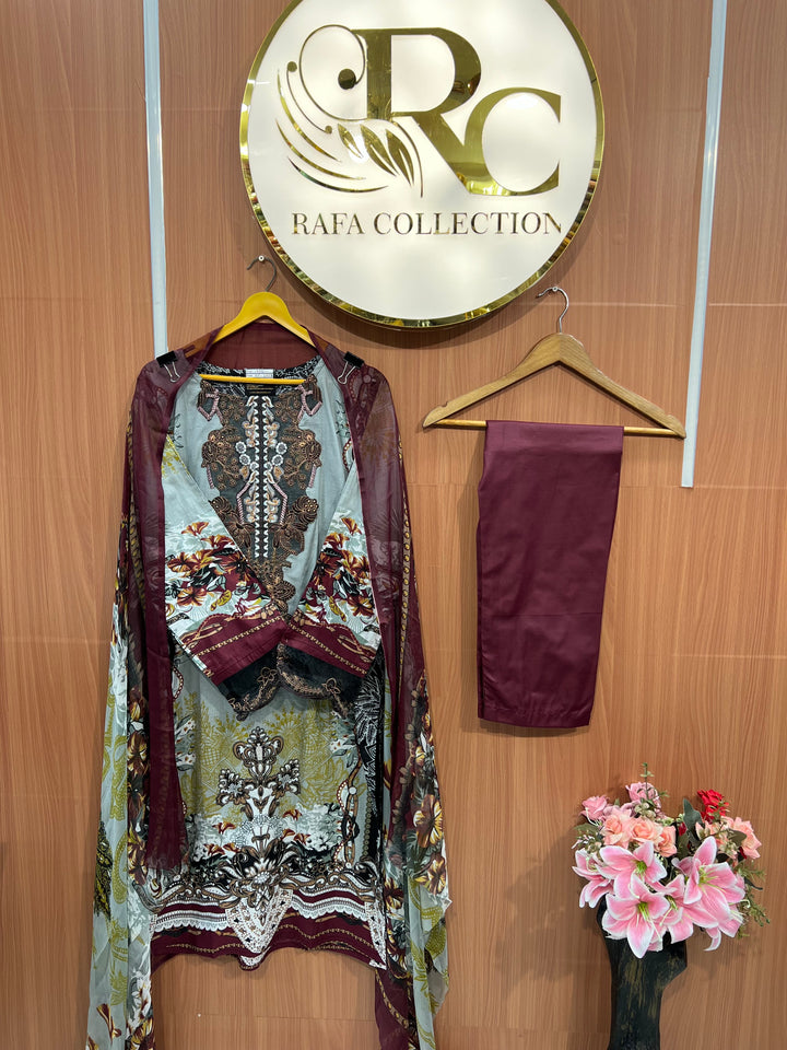 Pakistani patch work suits 2628