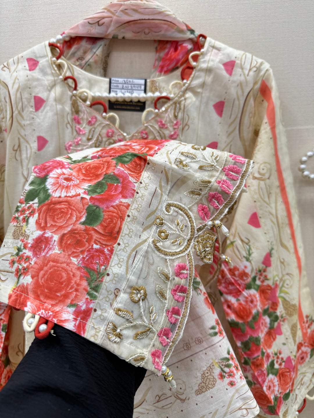 Pakistani patch work suit