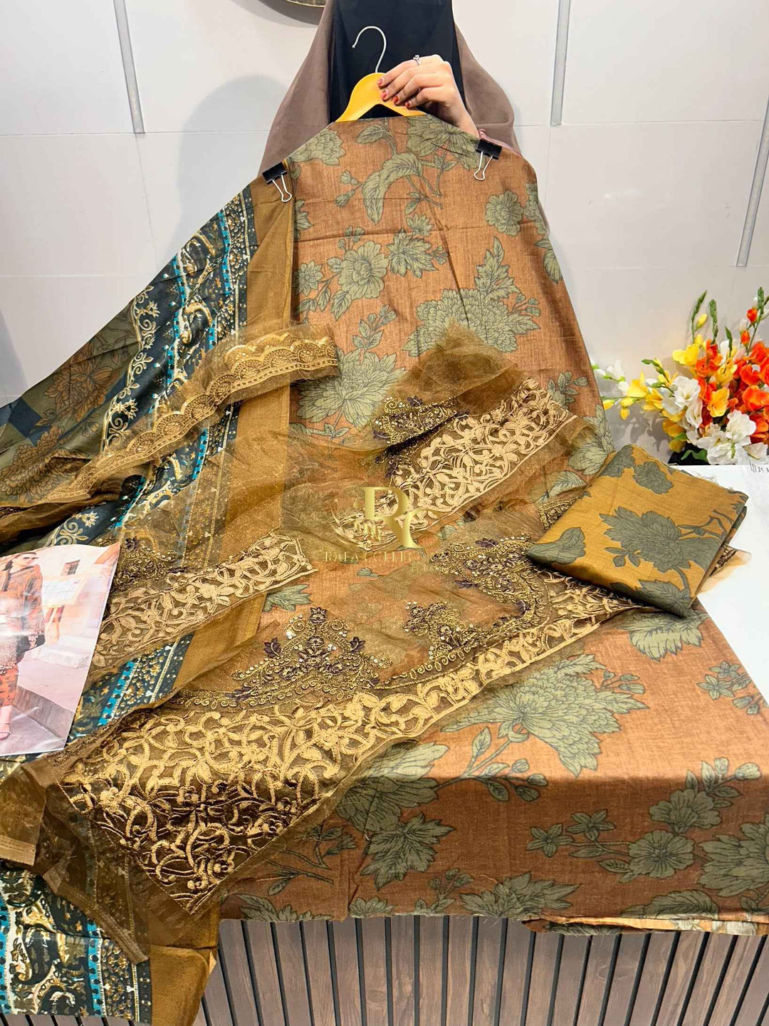 Pakistani Patch work Suits 1706