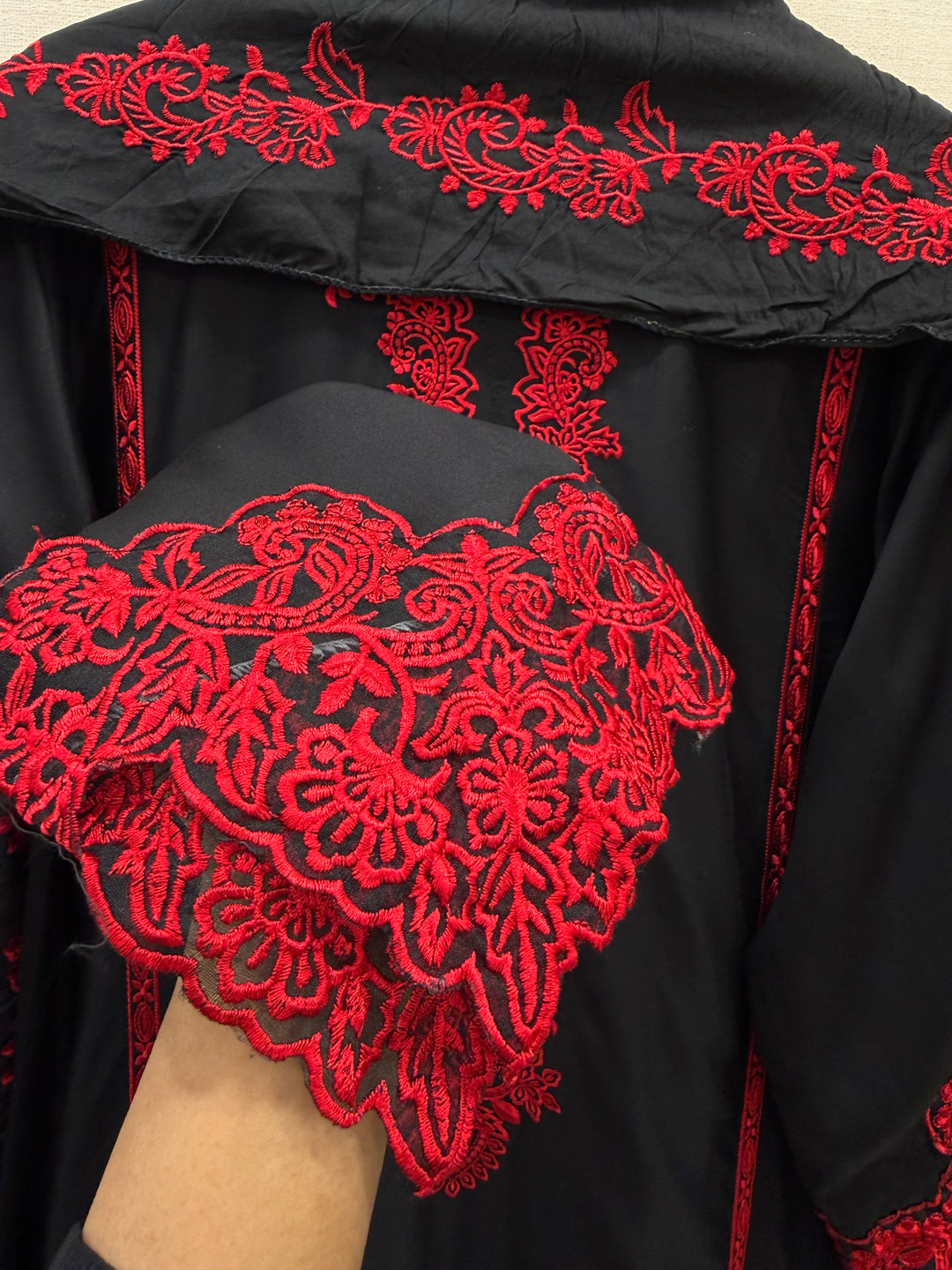 Embroidered plazzo suits