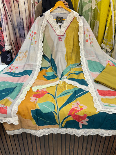 Muslin printed Suit 1737