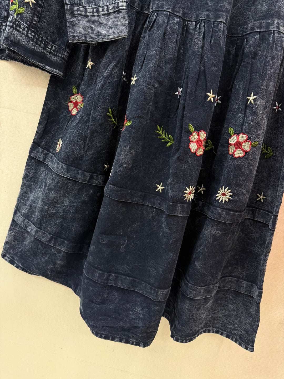 Denim skirts sets