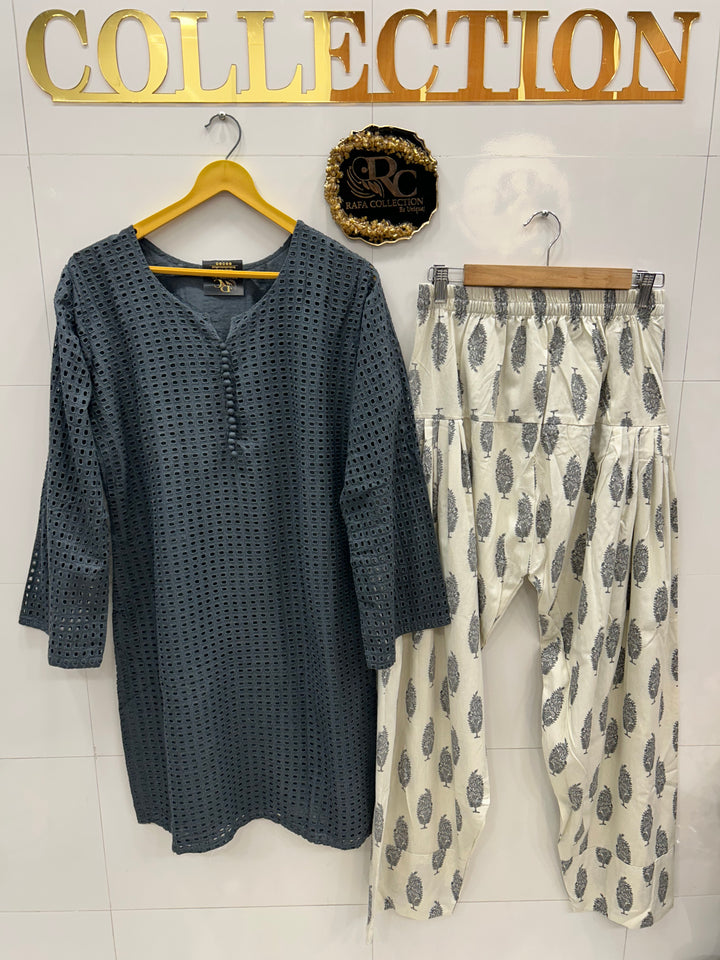 Chikankari Farshi suits 2864