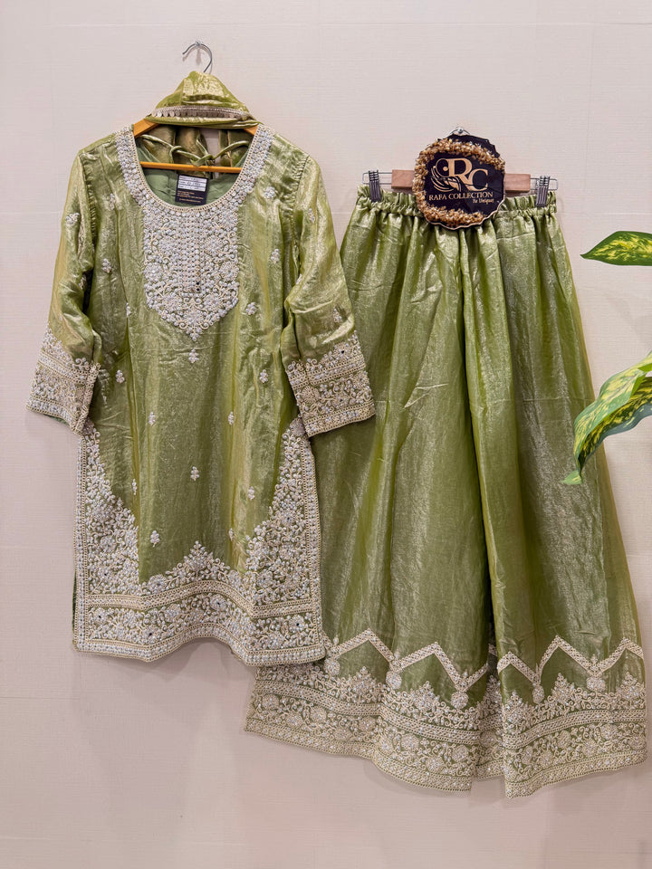 Shimmer Organza suits