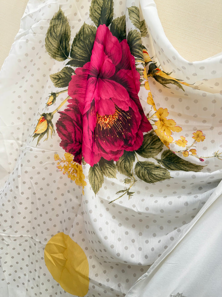 Embroidered Plazzos suits