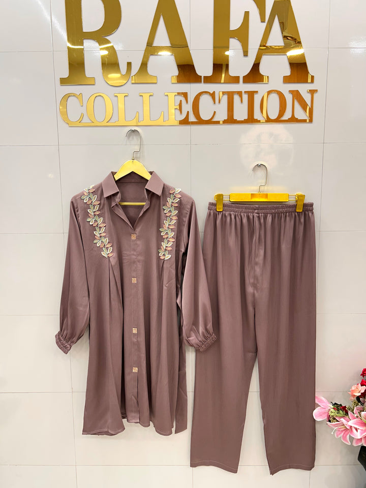 Imported crinkle co-ord sets